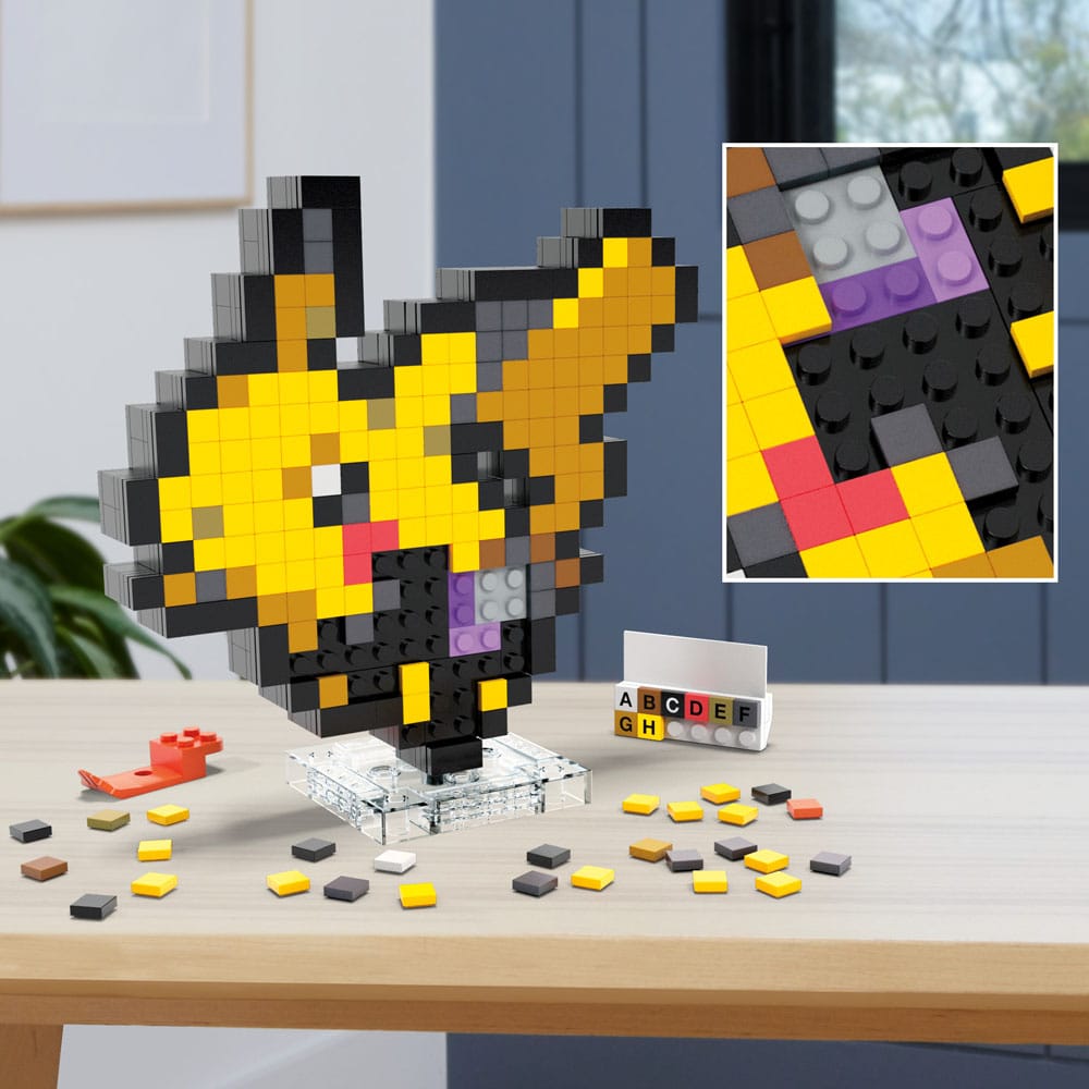 Pokémon Pikachu Pixel Art MEGA Construction Set