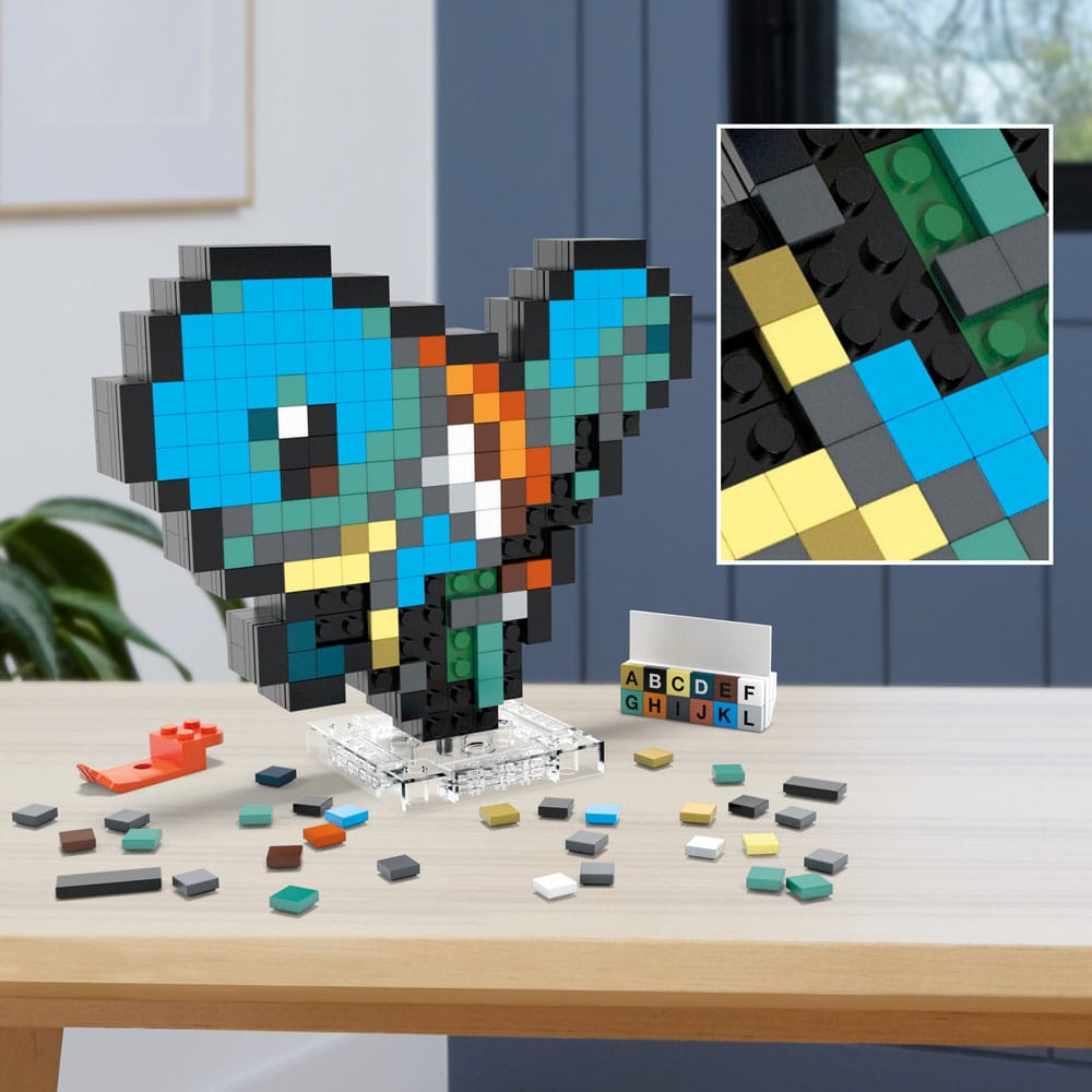 Pokémon Squirtle Pixel Art MEGA Construction Set