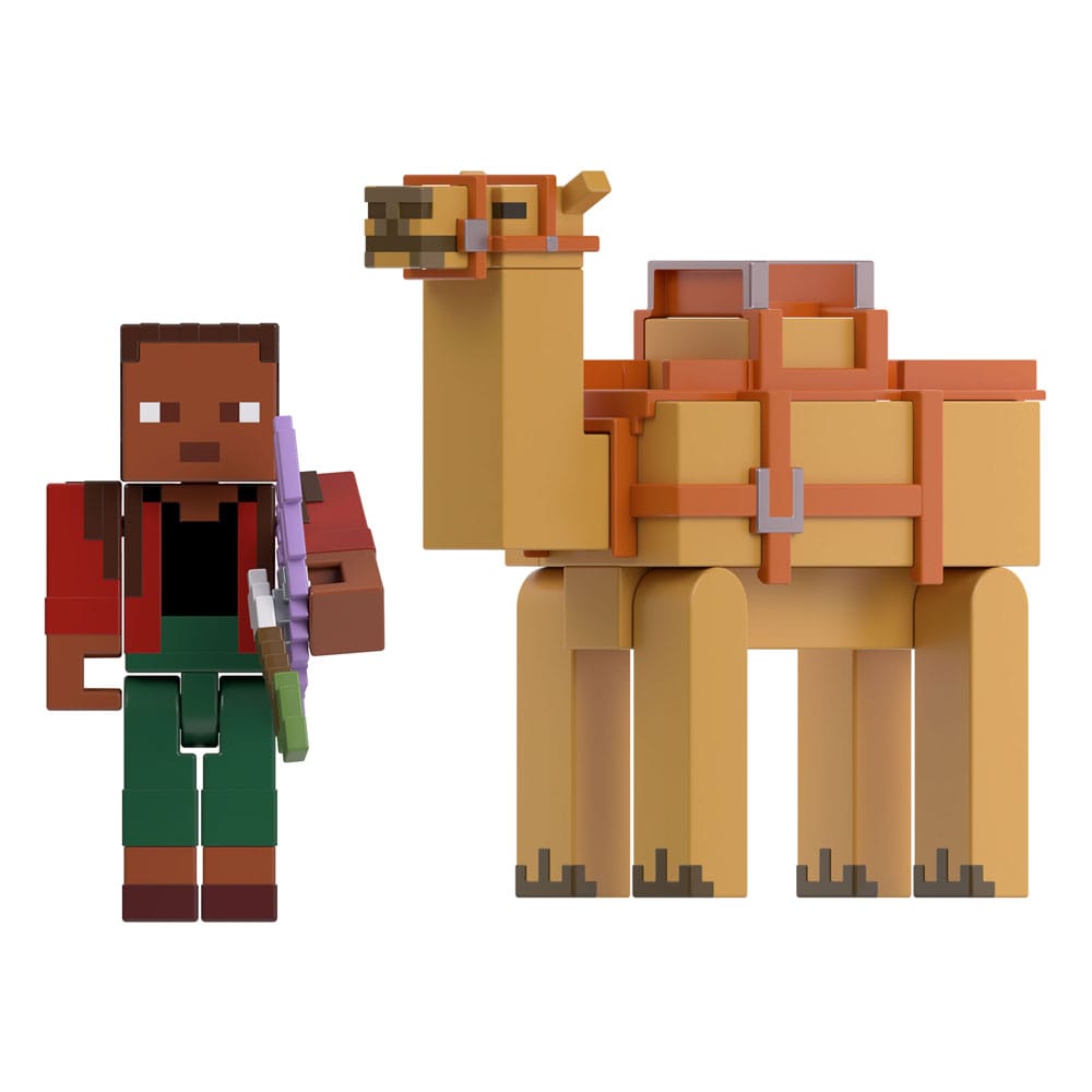 Minecraft Legends 2-Pack Alex vs Camel 8 cm Action Figure