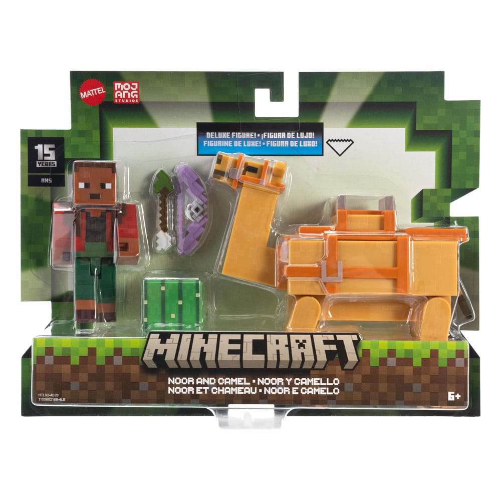 Minecraft Legends 2-Pack Alex vs Camel 8 cm Action Figure