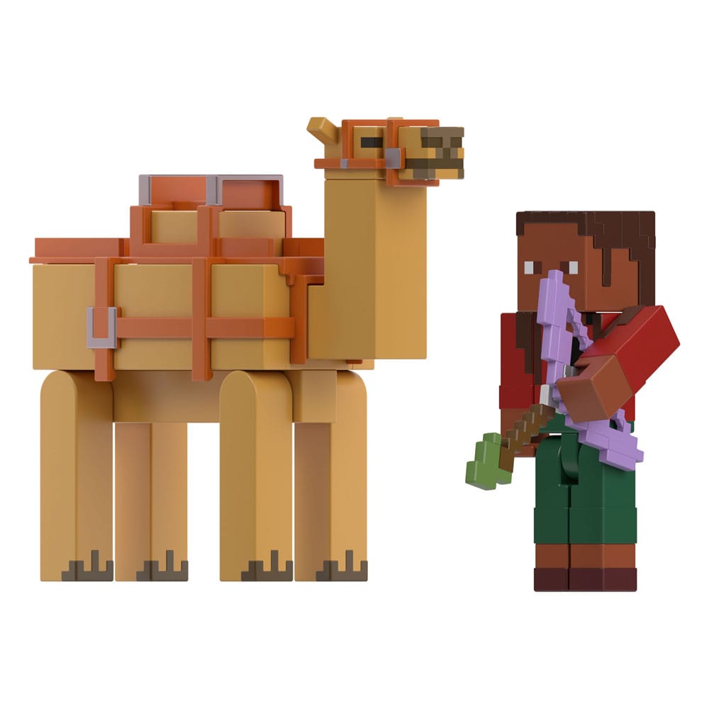 Minecraft Legends 2-Pack Alex vs Camel 8 cm Action Figure