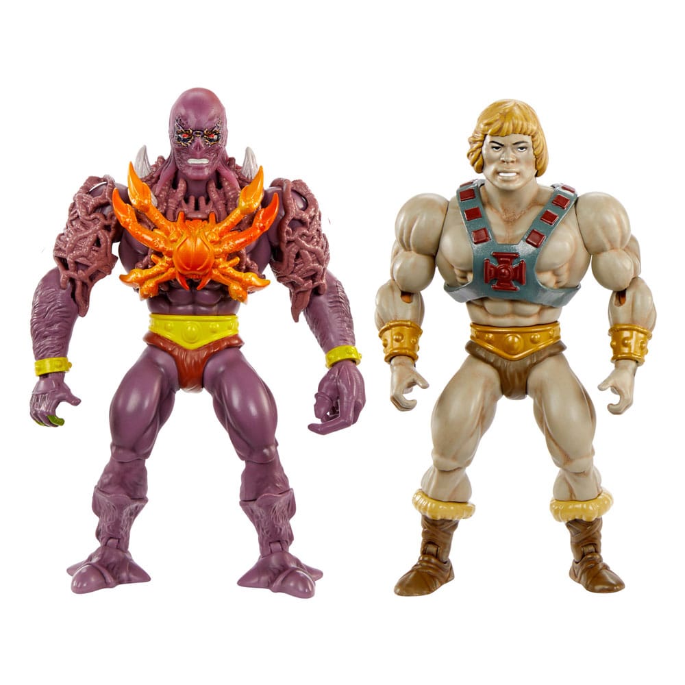 Masters of the Universe x Stranger Things Origins He-Man & Vecna 14 cm Action Figure 2-Pack