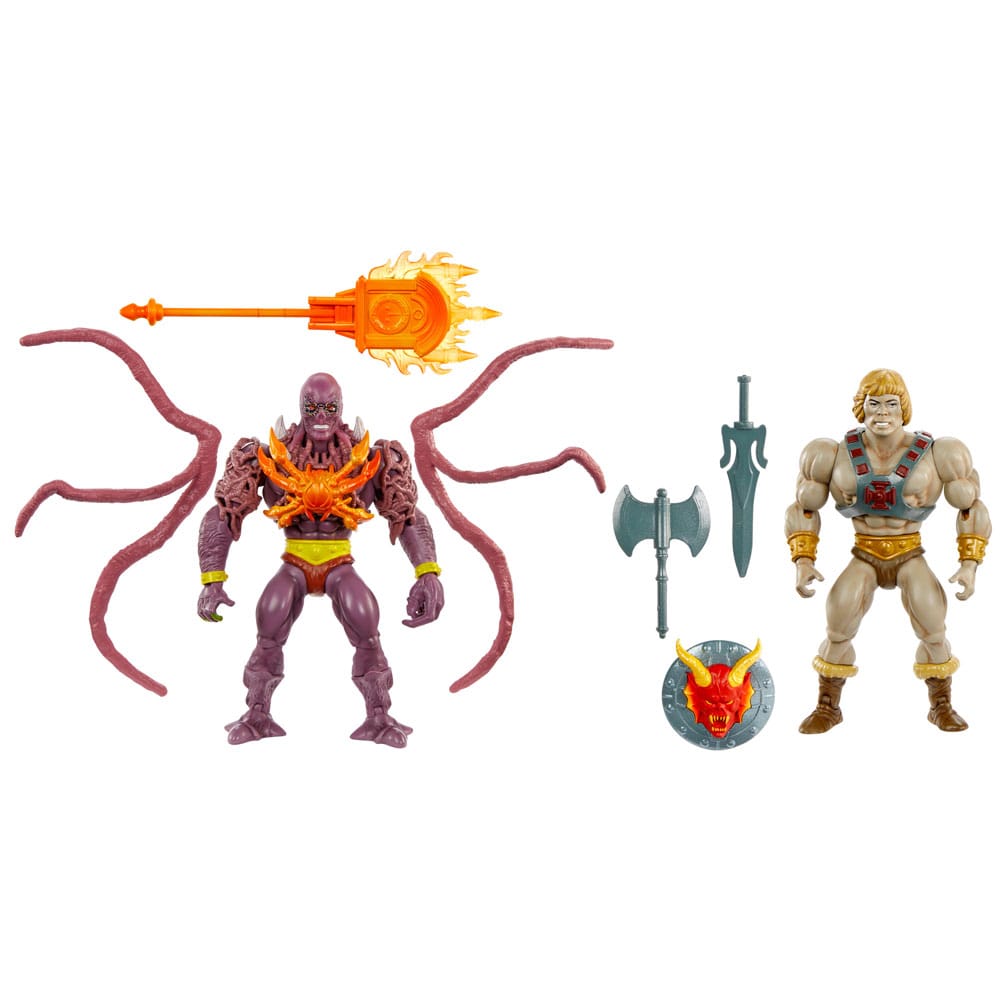 Masters of the Universe x Stranger Things Origins He-Man & Vecna 14 cm Action Figure 2-Pack
