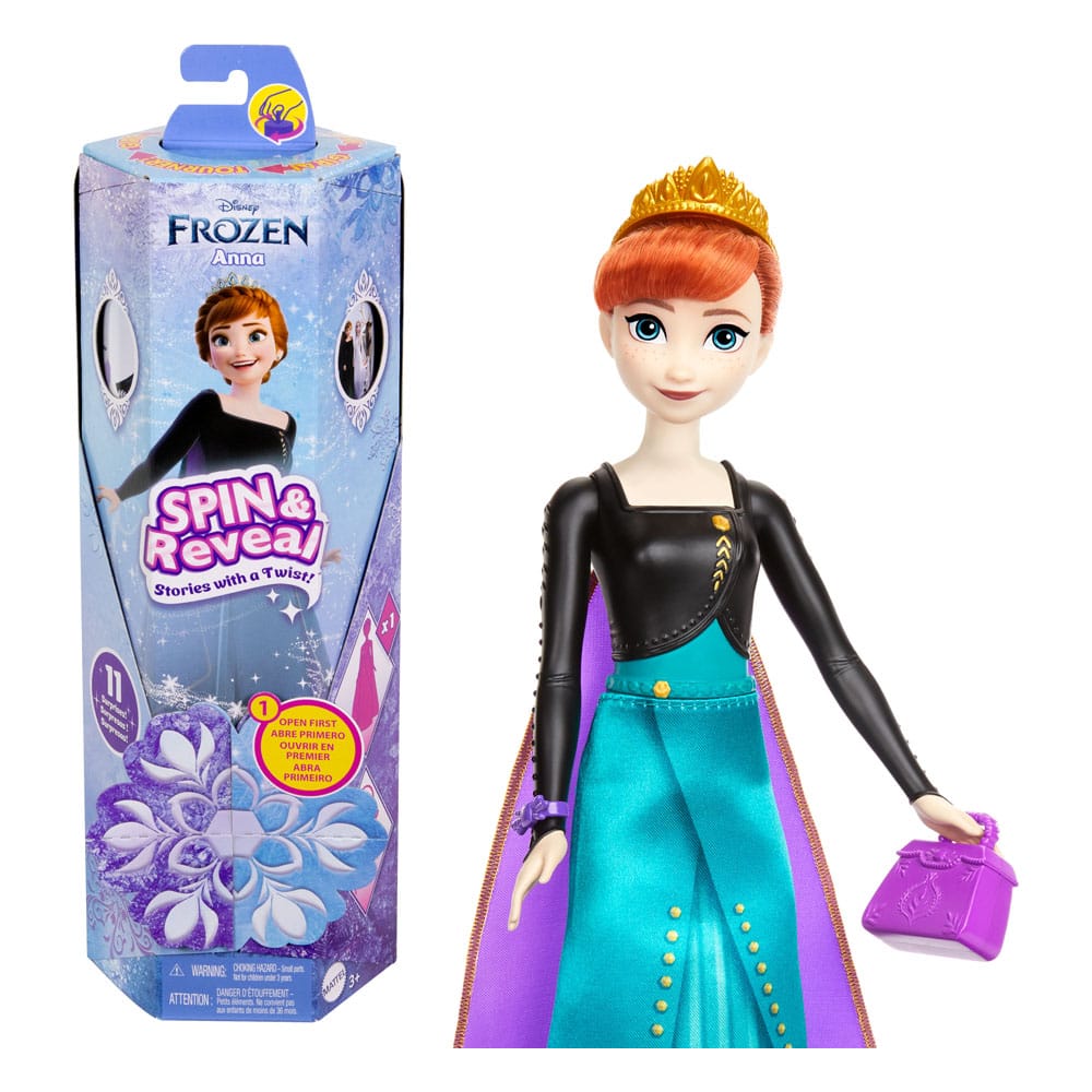 Disney Frozen Anna 29 cm Spin & Reveal Doll