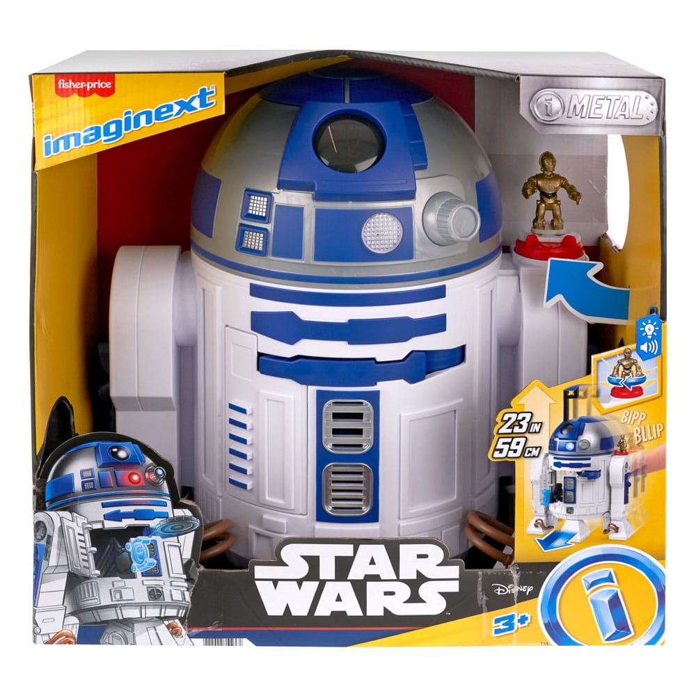 Star Wars R2-D2 44 cm Imaginext Electronic Figure / Playset