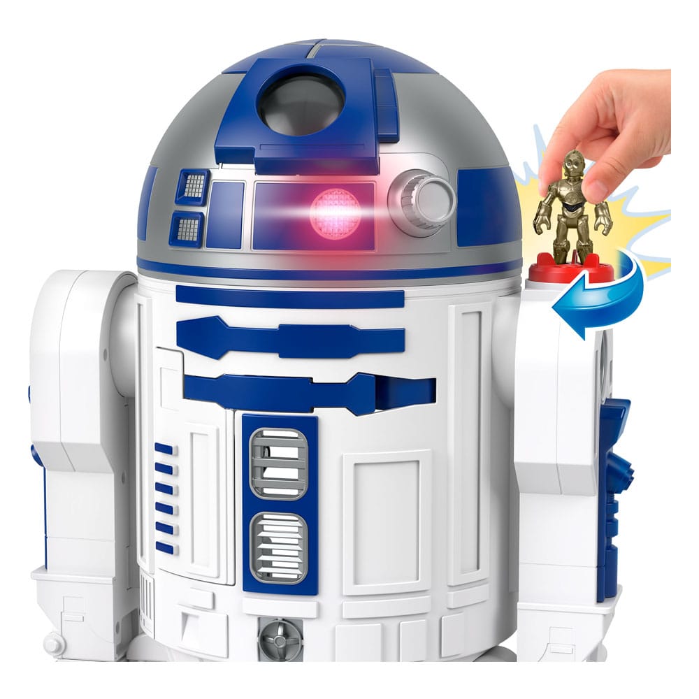 Star Wars R2-D2 44 cm Imaginext Electronic Figure / Playset
