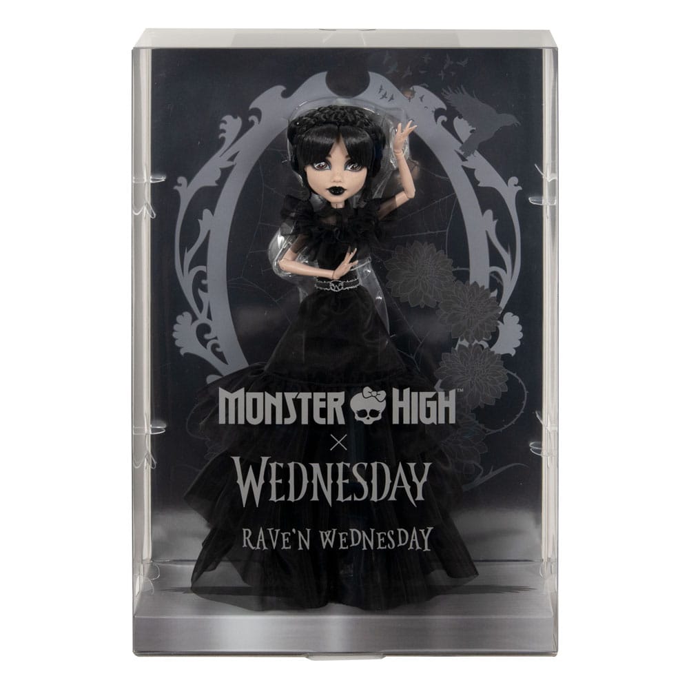 Monster High x Wednesday Rave'n Wednesday Doll