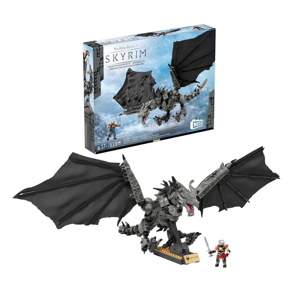 The Elder Scrolls V Skyrim Alduin the World Eater MEGA Construction Set