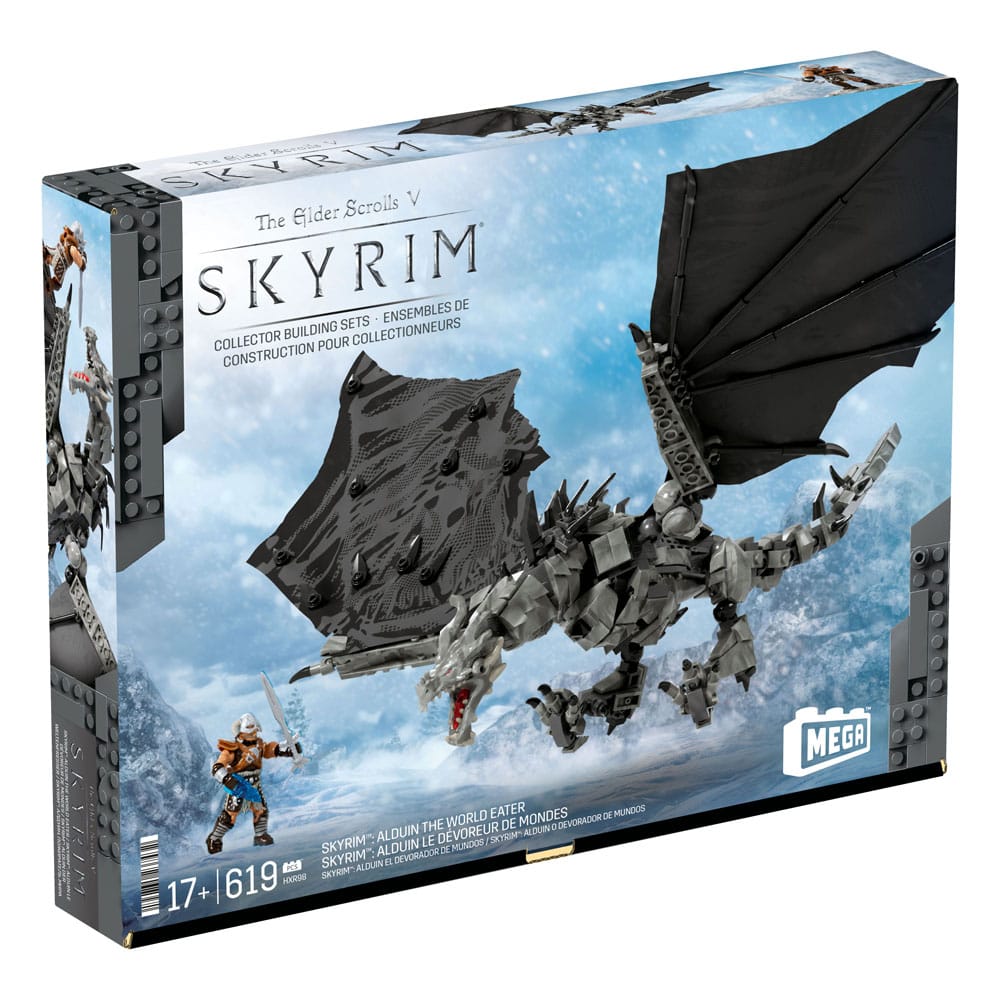 The Elder Scrolls V Skyrim Alduin the World Eater MEGA Construction Set