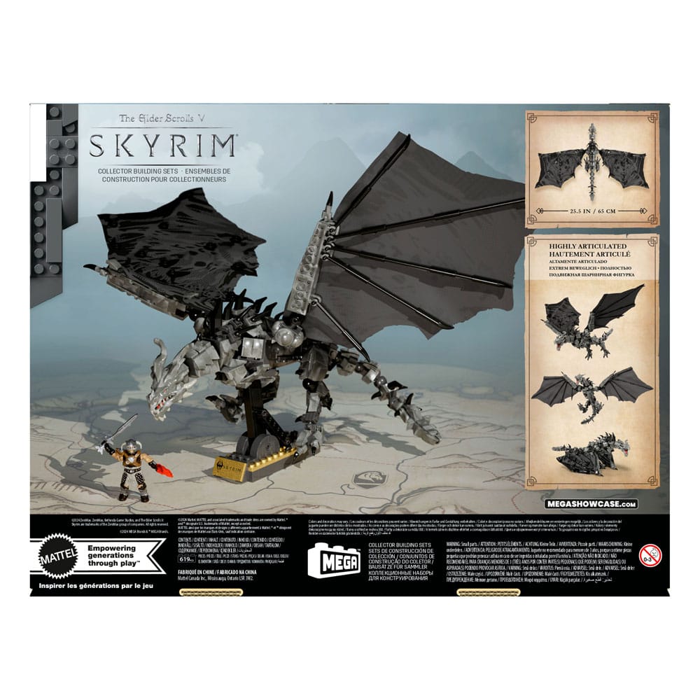 The Elder Scrolls V Skyrim Alduin the World Eater MEGA Construction Set