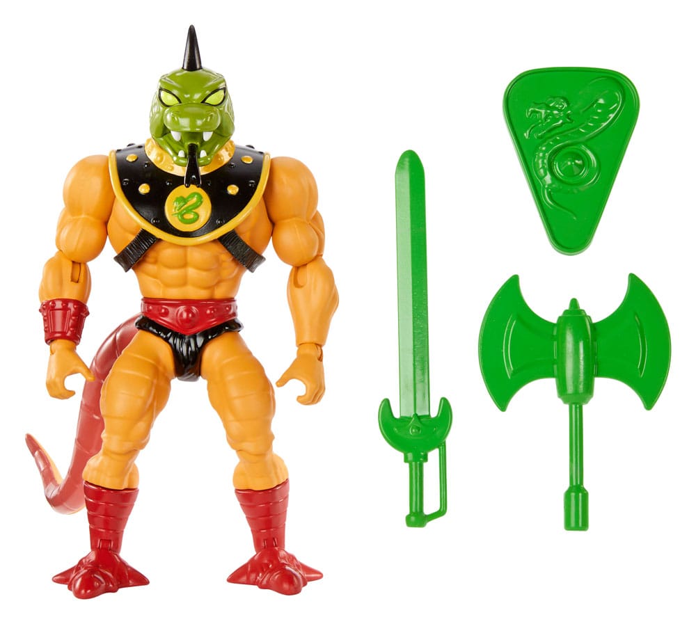 Masters of the Universe Origins Action Cartoon Collection: Snake Men: Reptilax 14 cm Action Figure