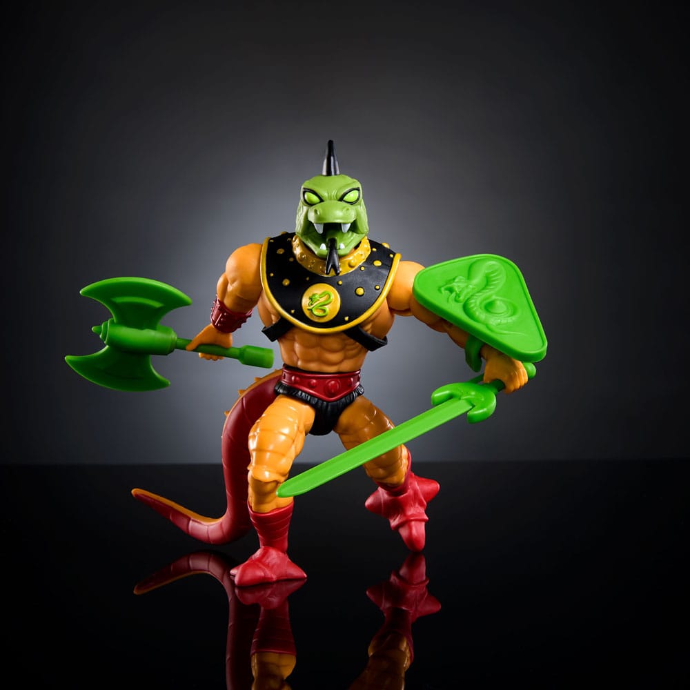 Masters of the Universe Origins Action Cartoon Collection: Snake Men: Reptilax 14 cm Action Figure
