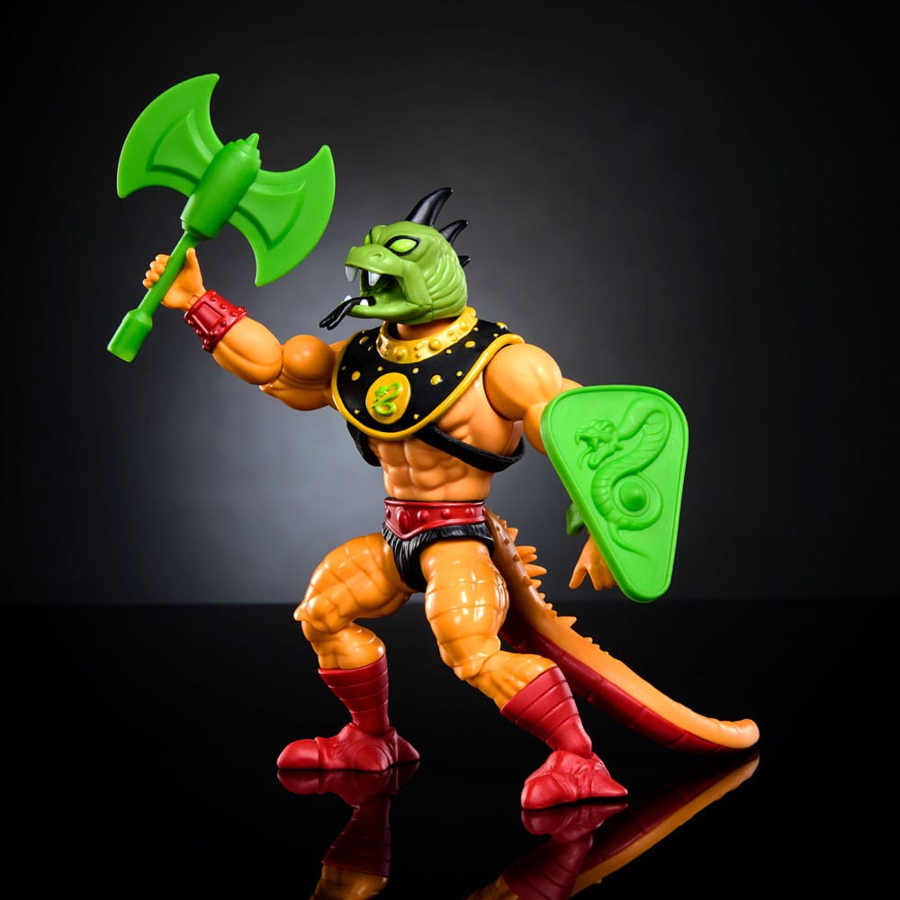 Masters of the Universe Origins Action Cartoon Collection: Snake Men: Reptilax 14 cm Action Figure