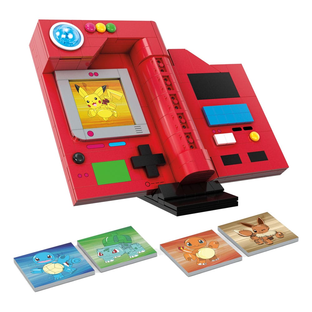 Pokémon Kanto Region Pokédex Mega Building Kit