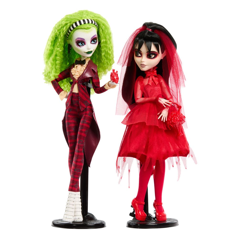 Beetlejuice Beetlejuice Monster High Skullector Betelgeuse & Lydia 25 cm 2-Pack Dolls
