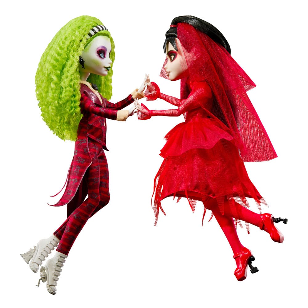 Beetlejuice Beetlejuice Monster High Skullector Betelgeuse & Lydia 25 cm 2-Pack Dolls