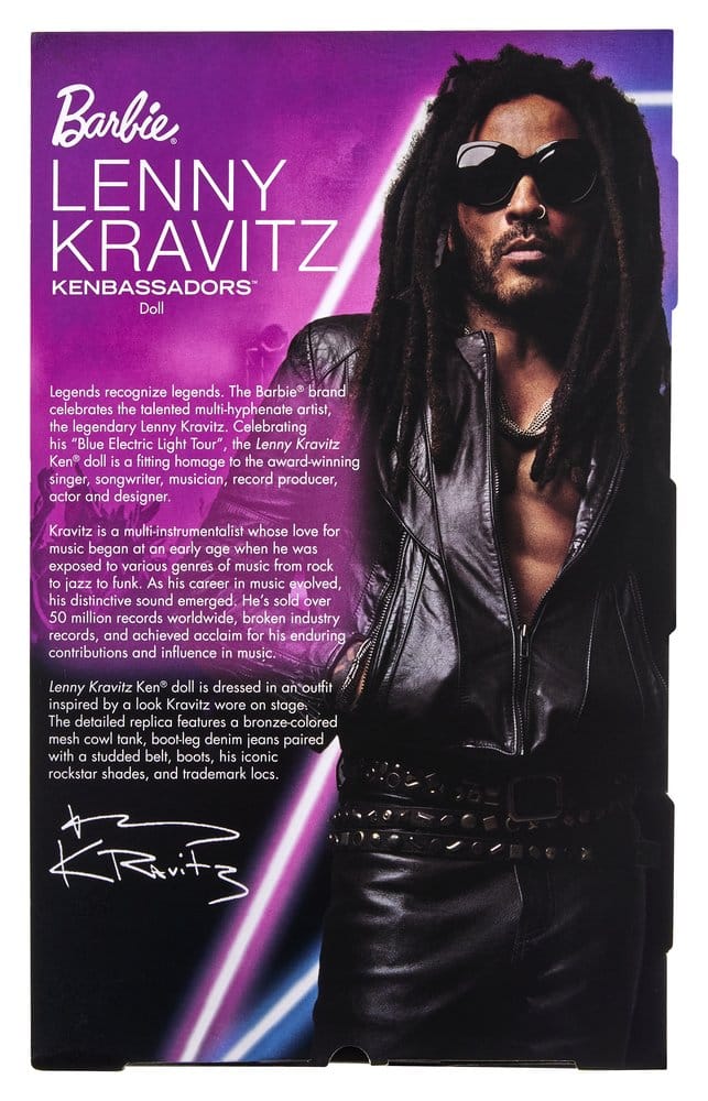Barbie Signature Doll Kenbassadors: Lenny Kravitz