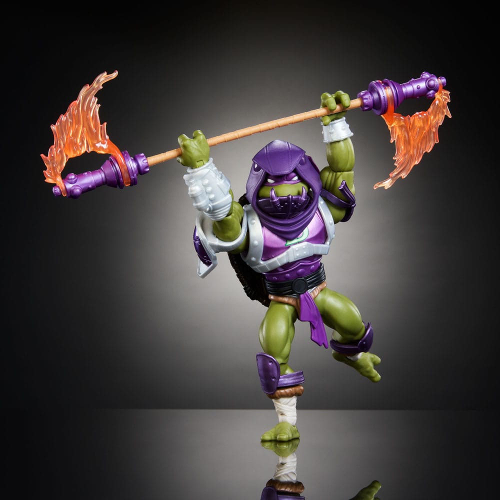 MOTU x TMNT: Turtles of Grayskull Donatello 14 cm Action Figure