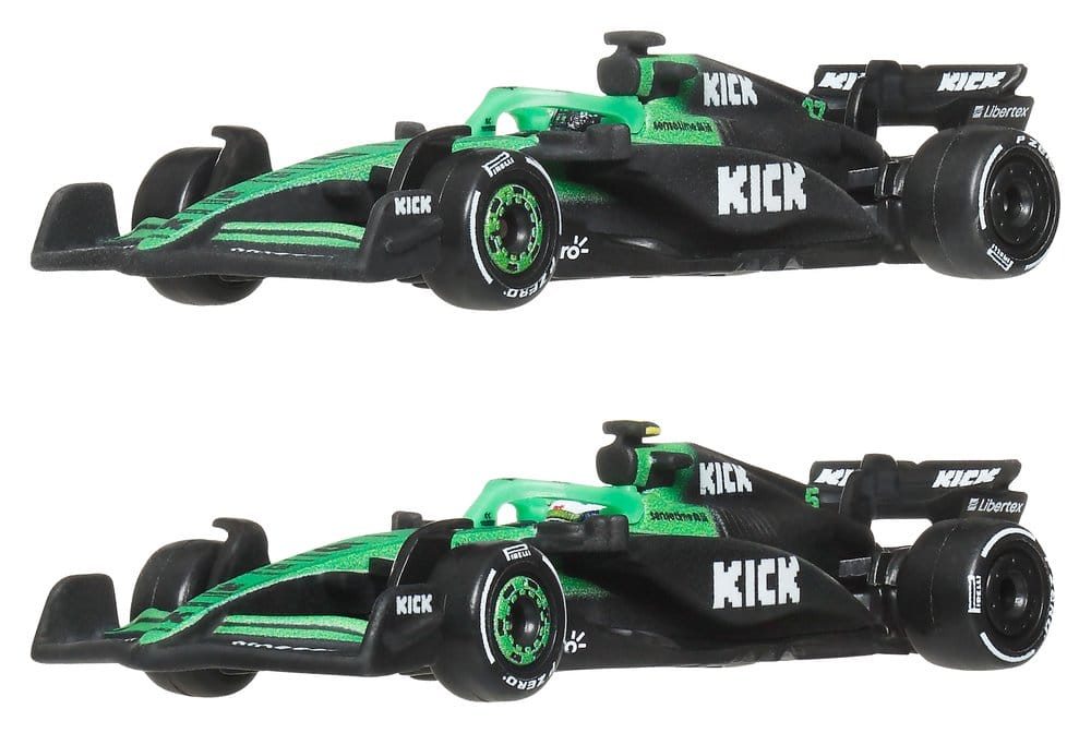 Formula 1 Hot Wheels Premium Die-Cast Vehicles 2-Pack 1/64 KICK Sauber Team