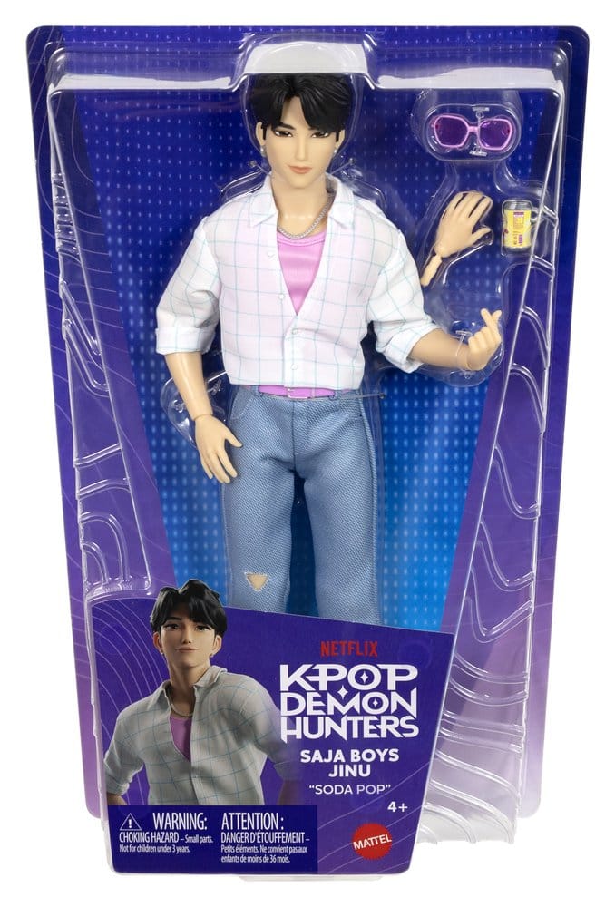 KPop Demon Hunters Doll Saja Boys Jinu (Soda Pop)