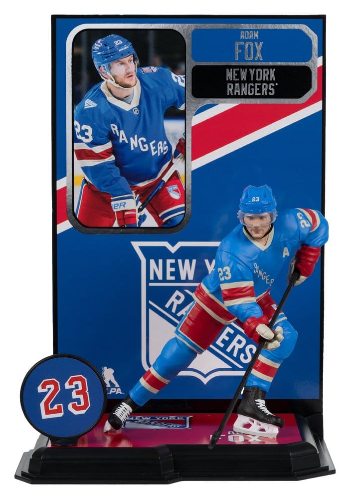 NHL McFarlane SportsPicks Action Figure Adam Fox (New York Rangers Centennial) 18 cm