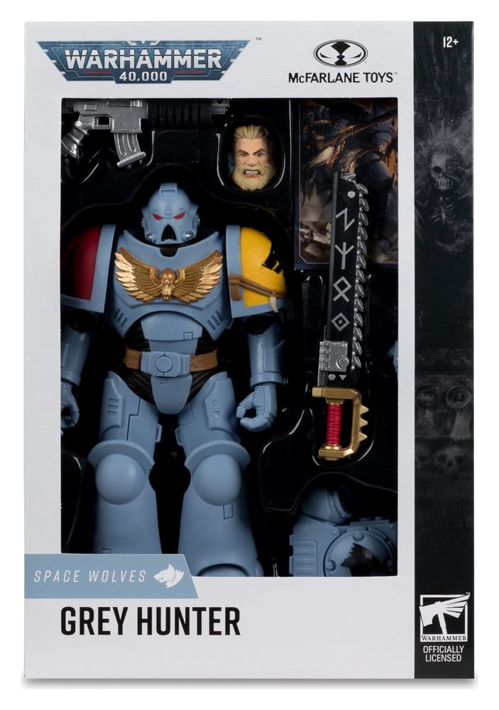 Warhammer 40,000 Action Figure Grey Hunter (Space Wolves) 18 cm
