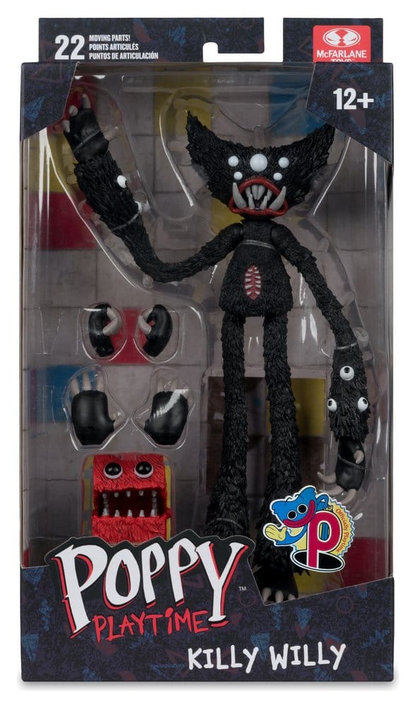 Poppy Playtime Action Figure Killy Willy 19 cm