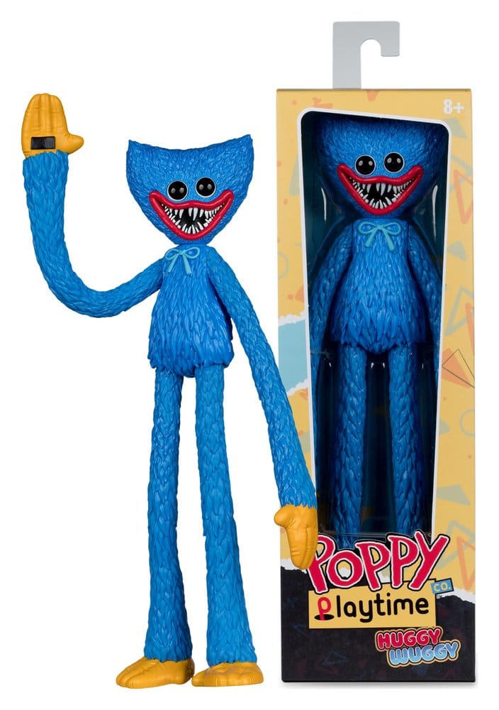 Poppy Playtime Bendables Action Figure Huggy Wuggy (Smile) 31 cm