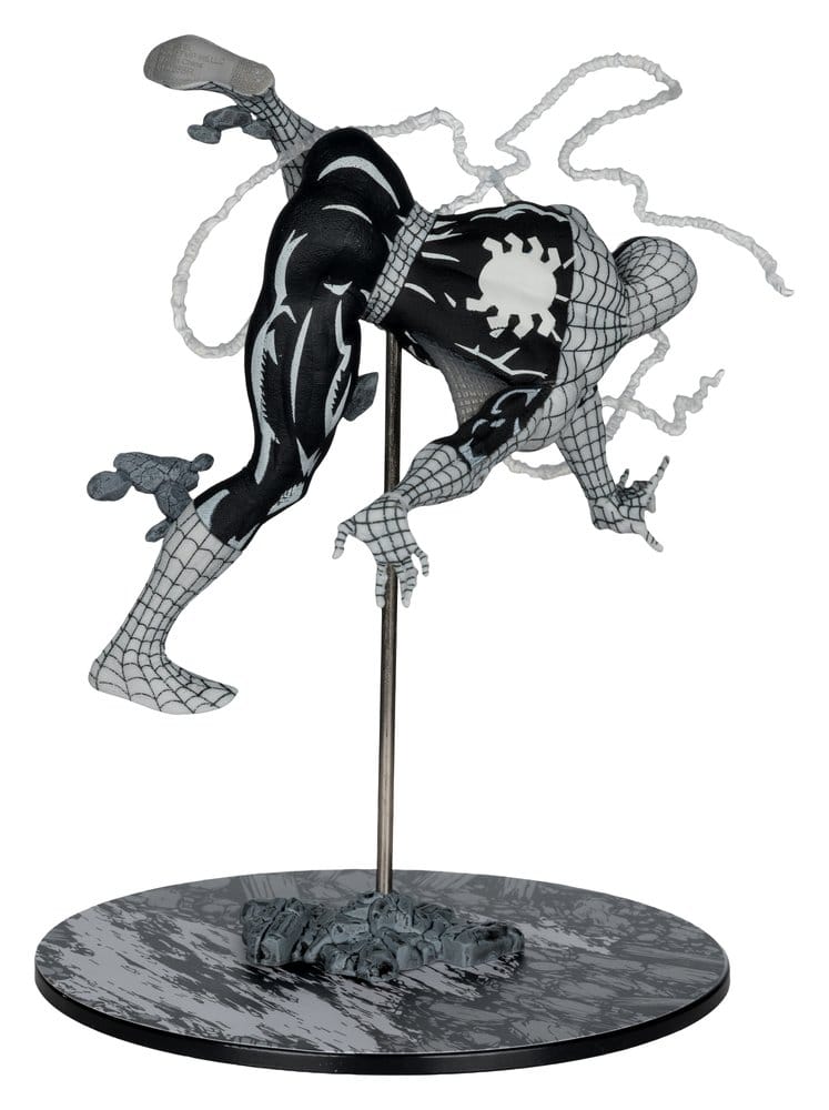 Marvel PVC Statue !/10 Spider-Man (Line Art) (The Amazing Spider-Man #318) (Gold Label) 17 cm