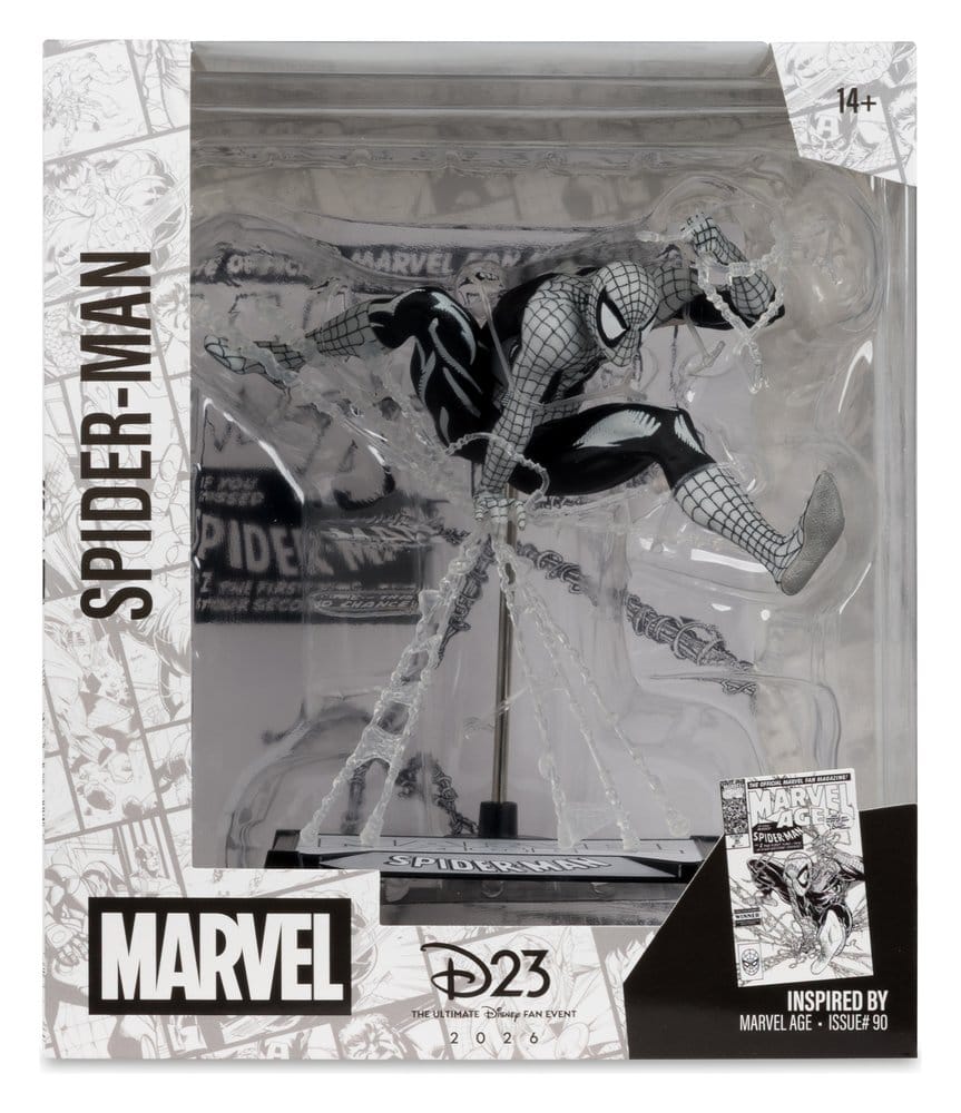 Marvel PVC Statue 1/10 Spider-Man (Marvel Age #90) (Line Art) 18 cm
