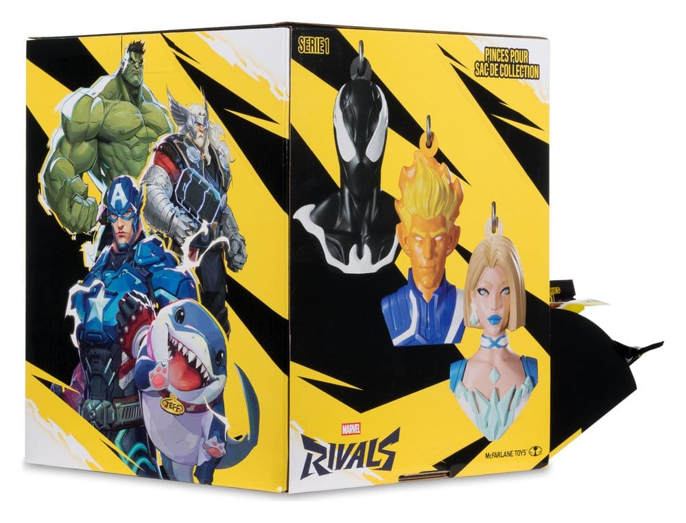 Marvel Rivals Bag Clip 6 cm Blind Bag Display (24)