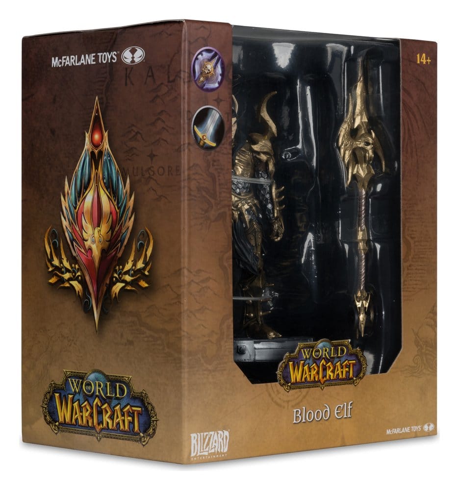 World of Warcraft 1/12 Scale Posed Figure Blood Elf Limited Edition 16 cm