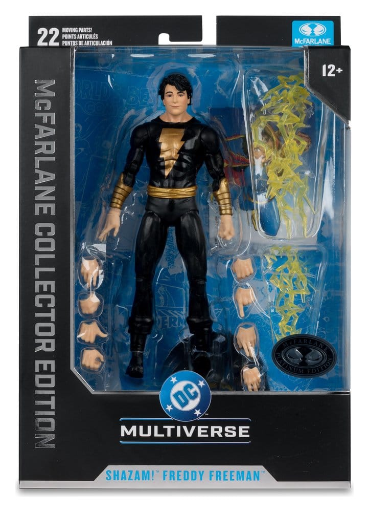 DC Multiverse Collector Edition Action Figure Shazam! Freddy Freeman (Captain Marvel Jr.) (Collector Edition #55) 18 cm