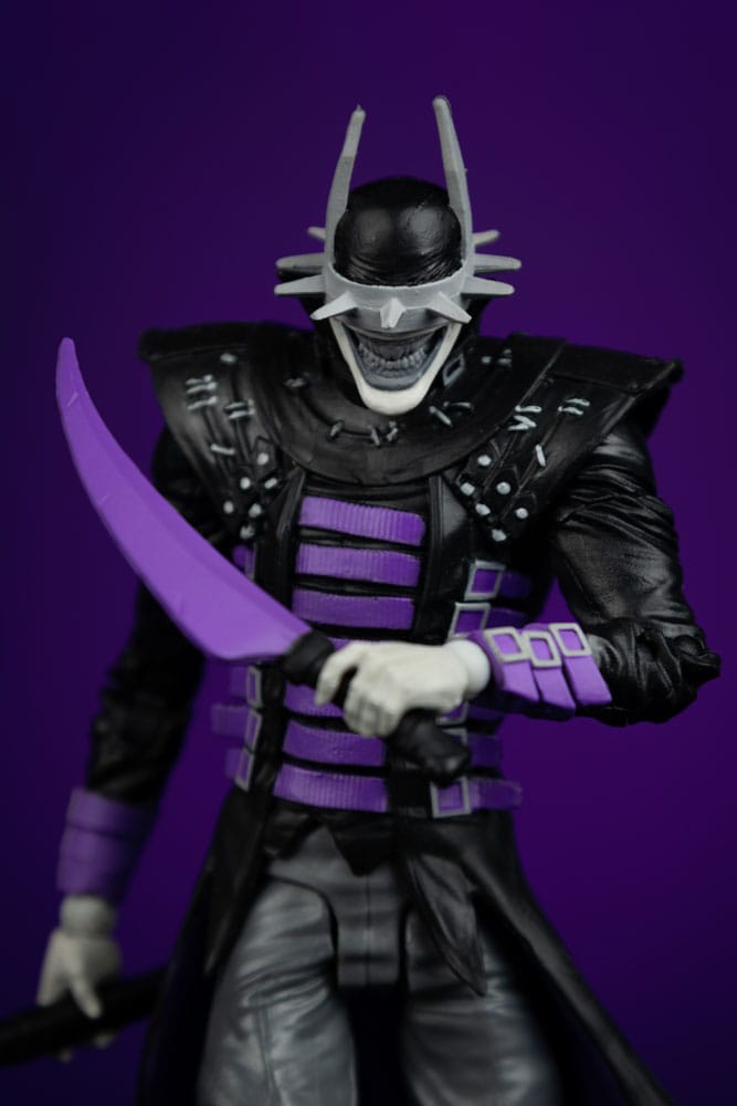 DC Multiverse Action Figure The Batman Who Laughs (B&W with accent) (Gold Label) 18 cm