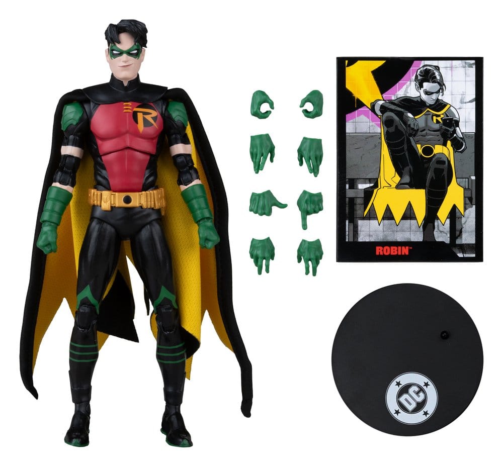 DC Direct Page Punchers Action Figure Robin Tim Drake (Nightwing #81) (Red Platinum Edition) 18 cm