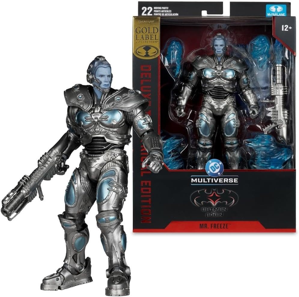 Batman & Robin DC Multiverse Action Figure Mr. Freeze (Gold Label) 18 cm