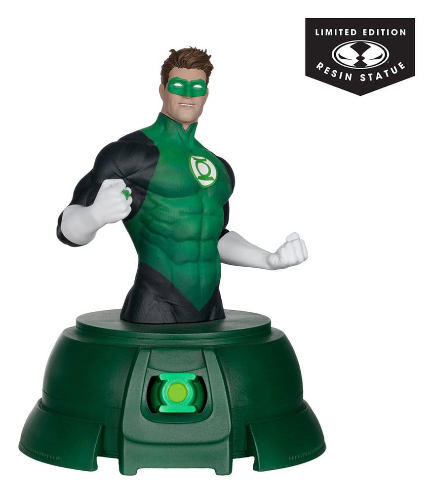 DC Direct Green Lantern Bust 1/1 Hal Jordan with Power Ring Prop Replica (Gold Label) 26 cm