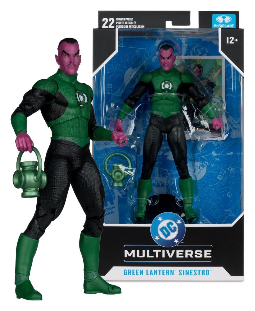DC Multiverse Action Figure Green Lantern Sinestro (Green Lantern Corps 1) 18 cm