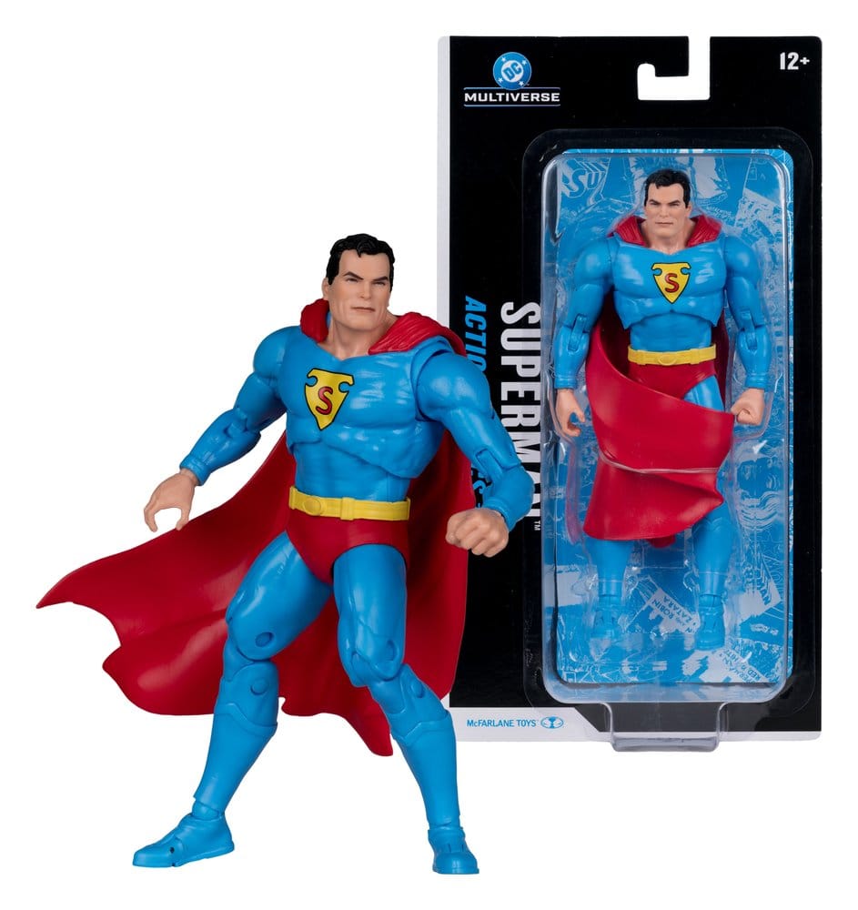 DC Multiverse Action Figure Superman (Action Comics #1) 18 cm