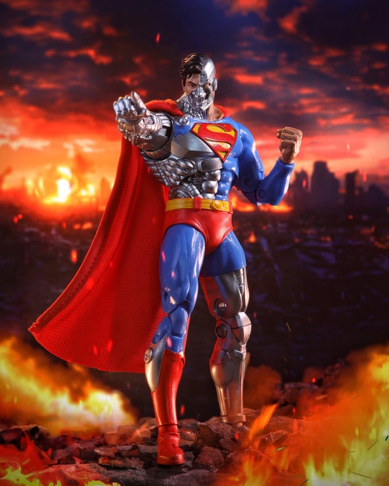 DC Multiverse McFarlane Vault Collection Action Figure Cyborg Superman (Revenge of the Green Lanterns) 18 cm