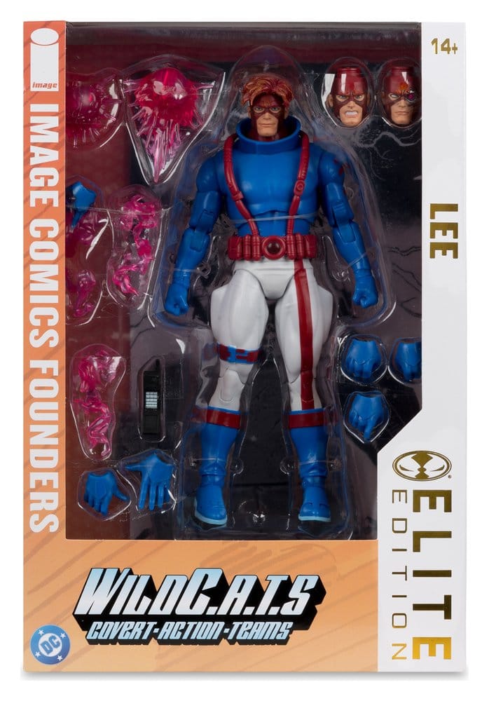WildC.A.T.S Elite Edition Image Comic Founders Series Deluxe Action Figure Spartan 19 cm