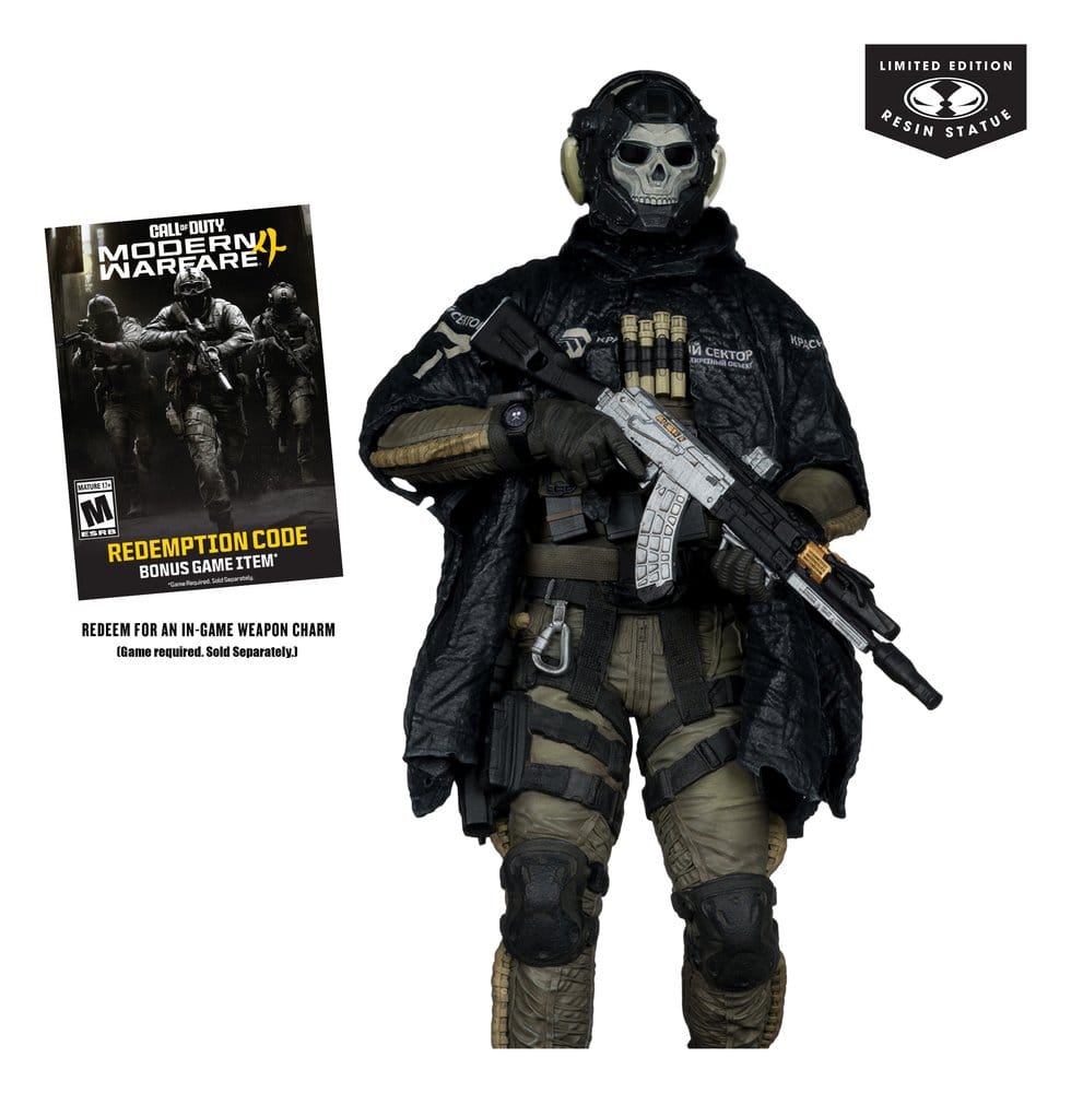 Call of Duty: Modern Warfare 4 Statue 1/6 Ghost 32 cm