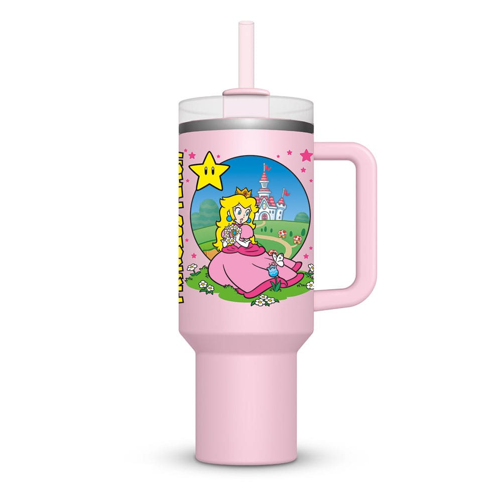 Super Mario Princess Peach 1130 ml Stainless Steel Tumbler