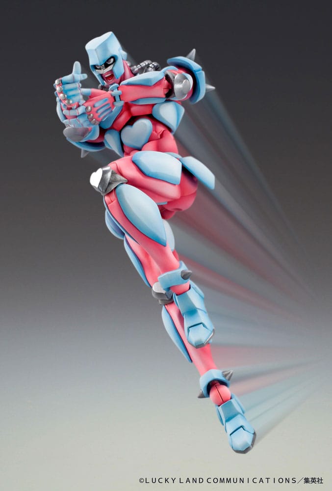 JoJo's Bizarre Adventure: Diamond Is Unbreakable Super Action Action Figure Chozokado (Crazy Diamond) 16 cm