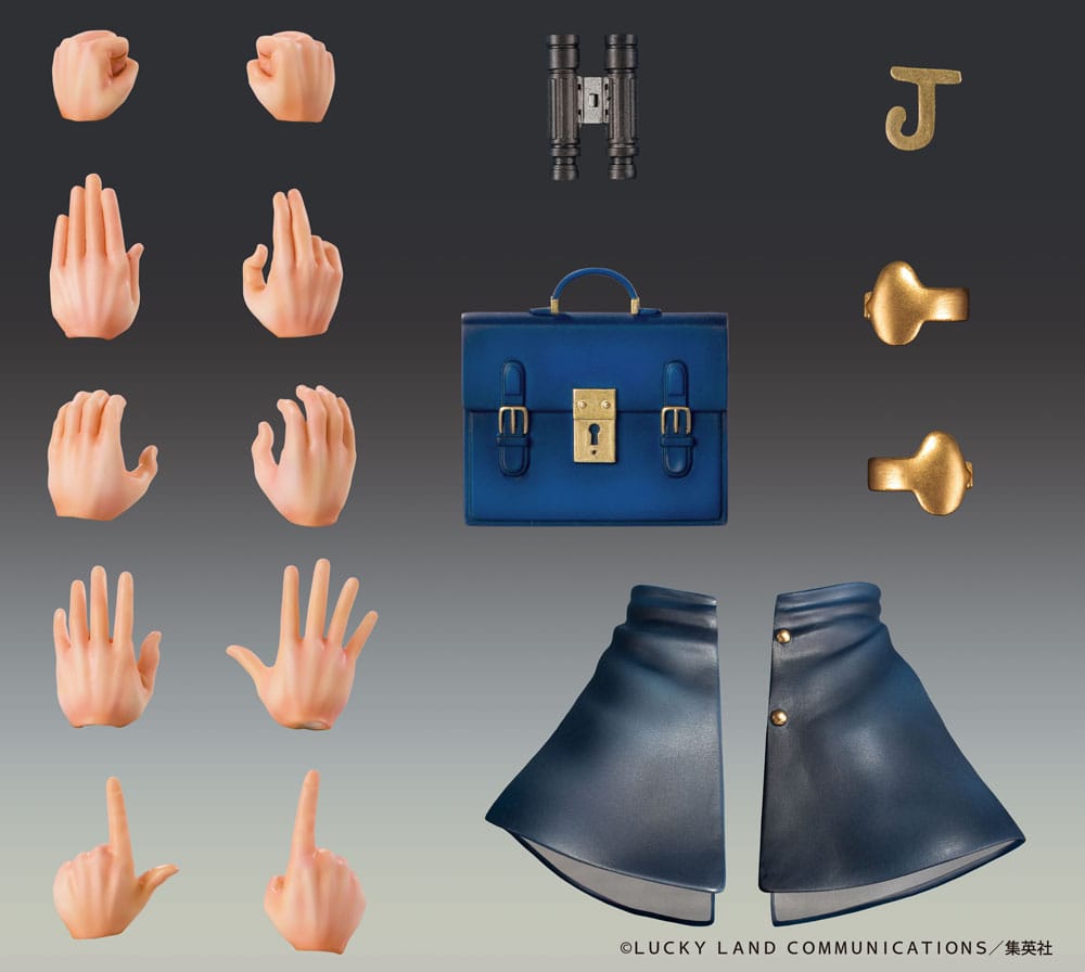 JoJo's Bizarre Adventure Part4 Super Action Chozokado Big (Josuke Higashikata) 22 cm Action Figure