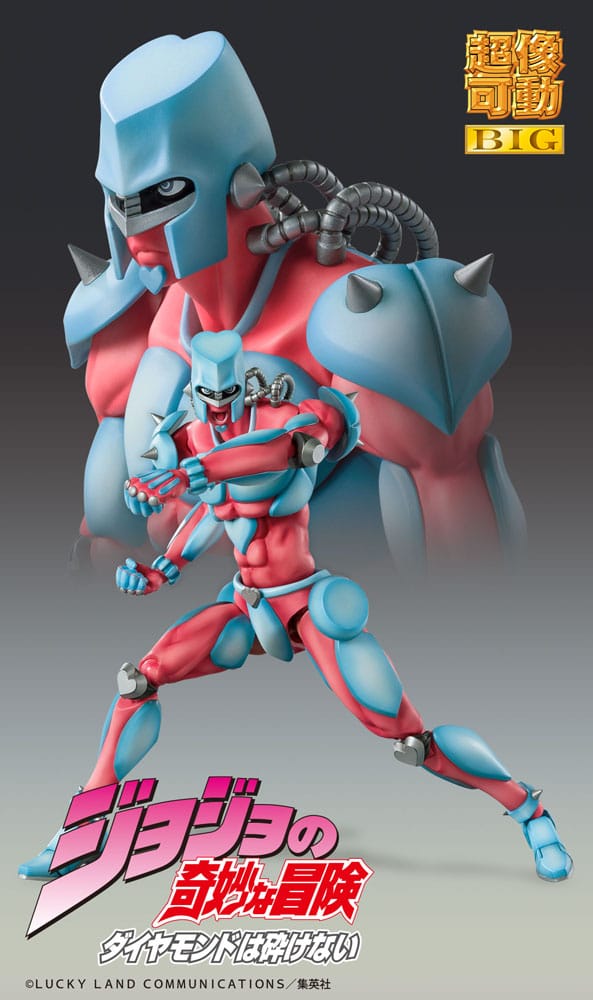 JoJo's Bizarre Adventure Part 4 Super Action Chozokado Big (Crazy Diamond) 22 cm Action Figure