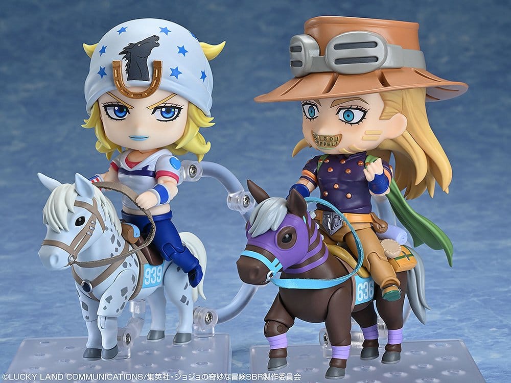 JoJo's Bizarre Adventure Steel Ball Run Nendoroid Action Figure Gyro Zeppeli DX Ver. 10 cm