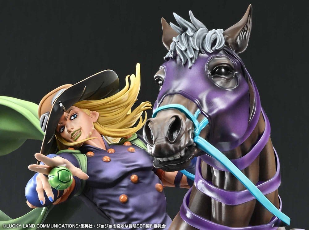 JoJo's Bizarre Adventure: Steel Ball Run Figure Gyro Zeppeli & Valkyrie 31 cm