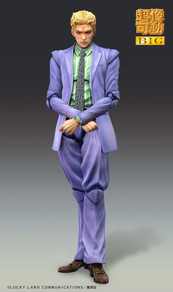 JoJo's Bizarre Adventure Part4 Super Action Chozokado Big Yoshikage Kira 21 cm Action Figure