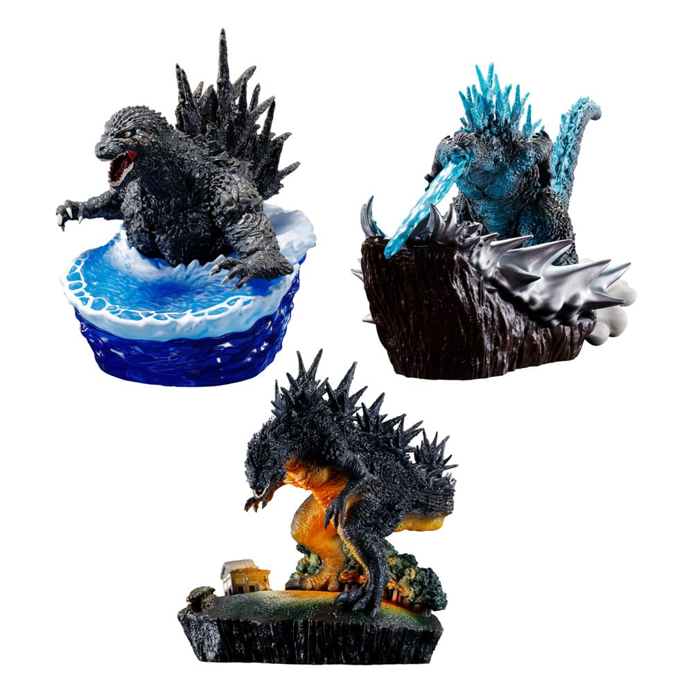 Shangri-La Frontier Petitrama EX Series From Zero To Minus One Set 9 cm Trading Figure 3-Set